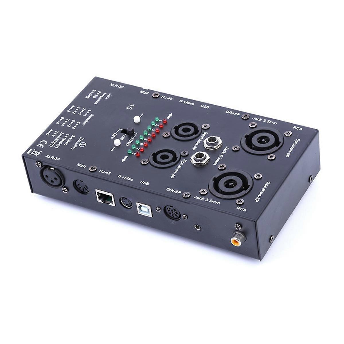 Multifunktions-Kabeltester Audio-Tester XLR-Signalkabel-Tester Netzwerk-Ein-Aus-Messung Kabel-Testbox