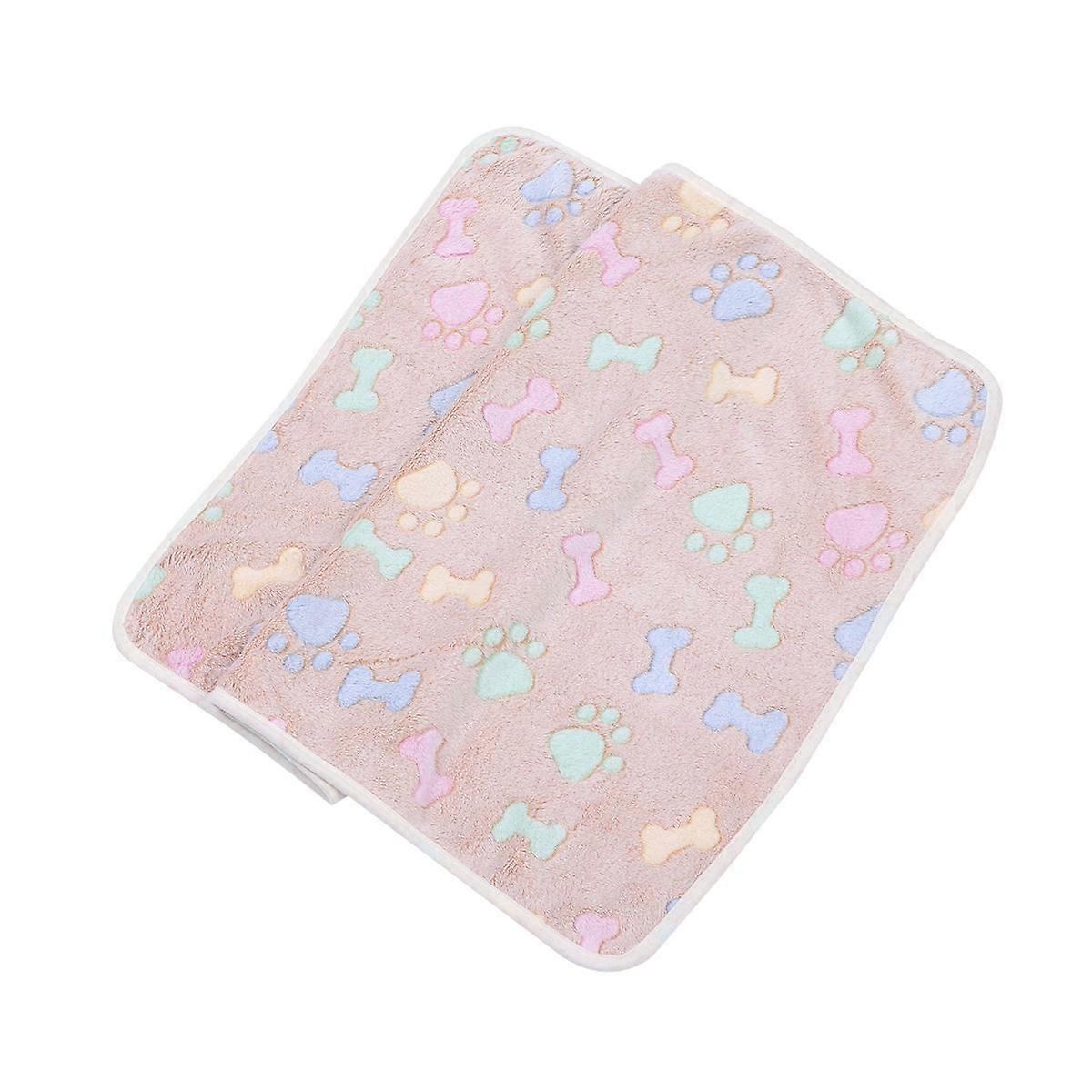 Small Pet Carpet For Indoor Use 104x76cm Brown Warmth Dog Accessories 1Pc