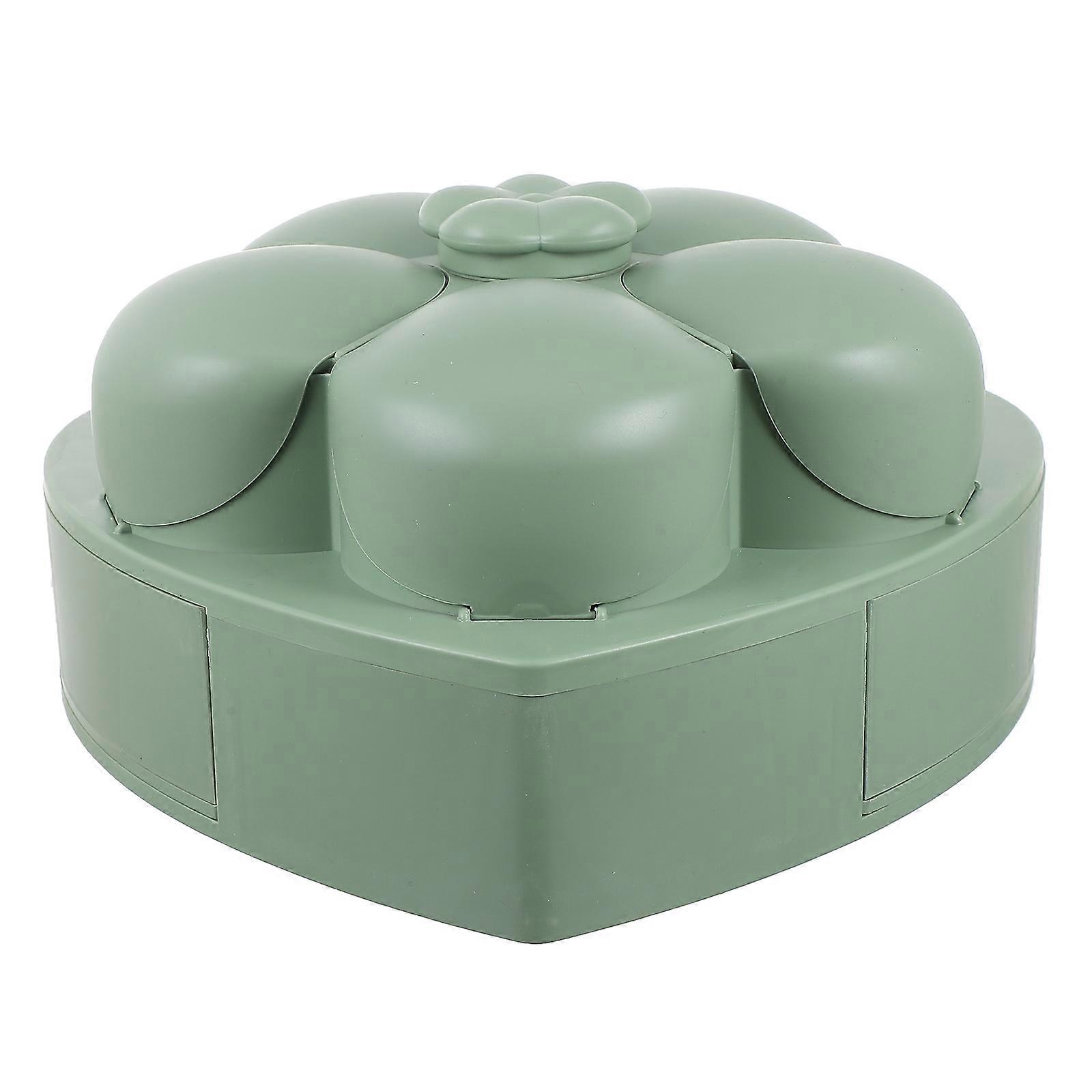 Heart-Shaped Food Presentation Plate Practical Candy Box Storage for Home Use 1Set