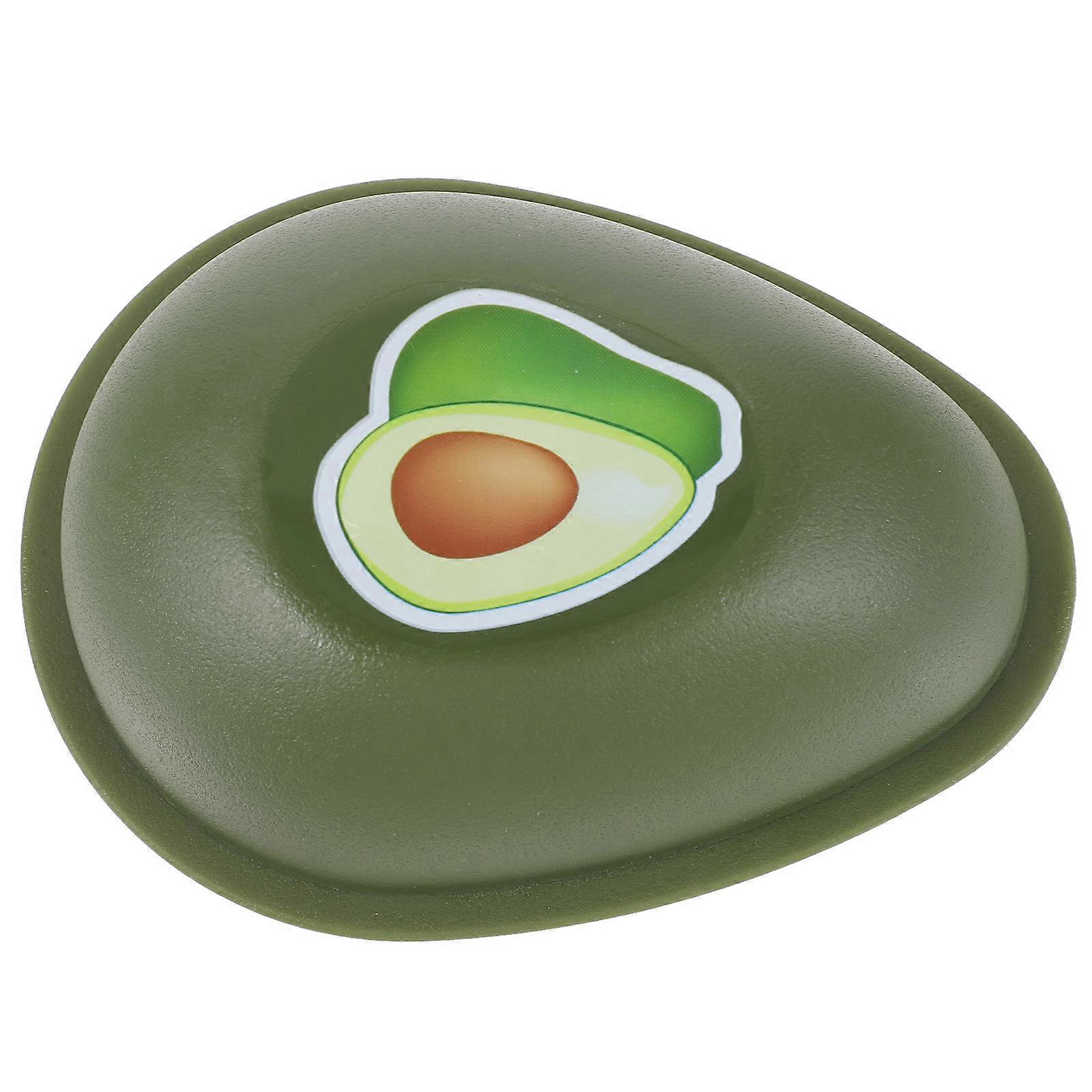 Avocado Saver Set of 4 Lightweight Plastic Boxes for Kitchen Storage Use Green Fruit Container Box