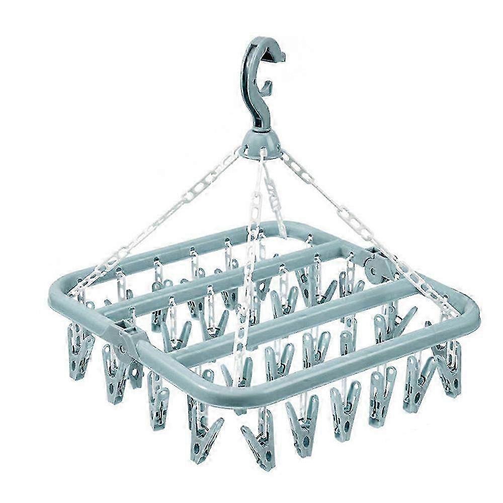 Foldable Sock Dryer & Clothes Hanger Drying Rack - Versatile Underwear & Essentials Organizer in Color Style 1