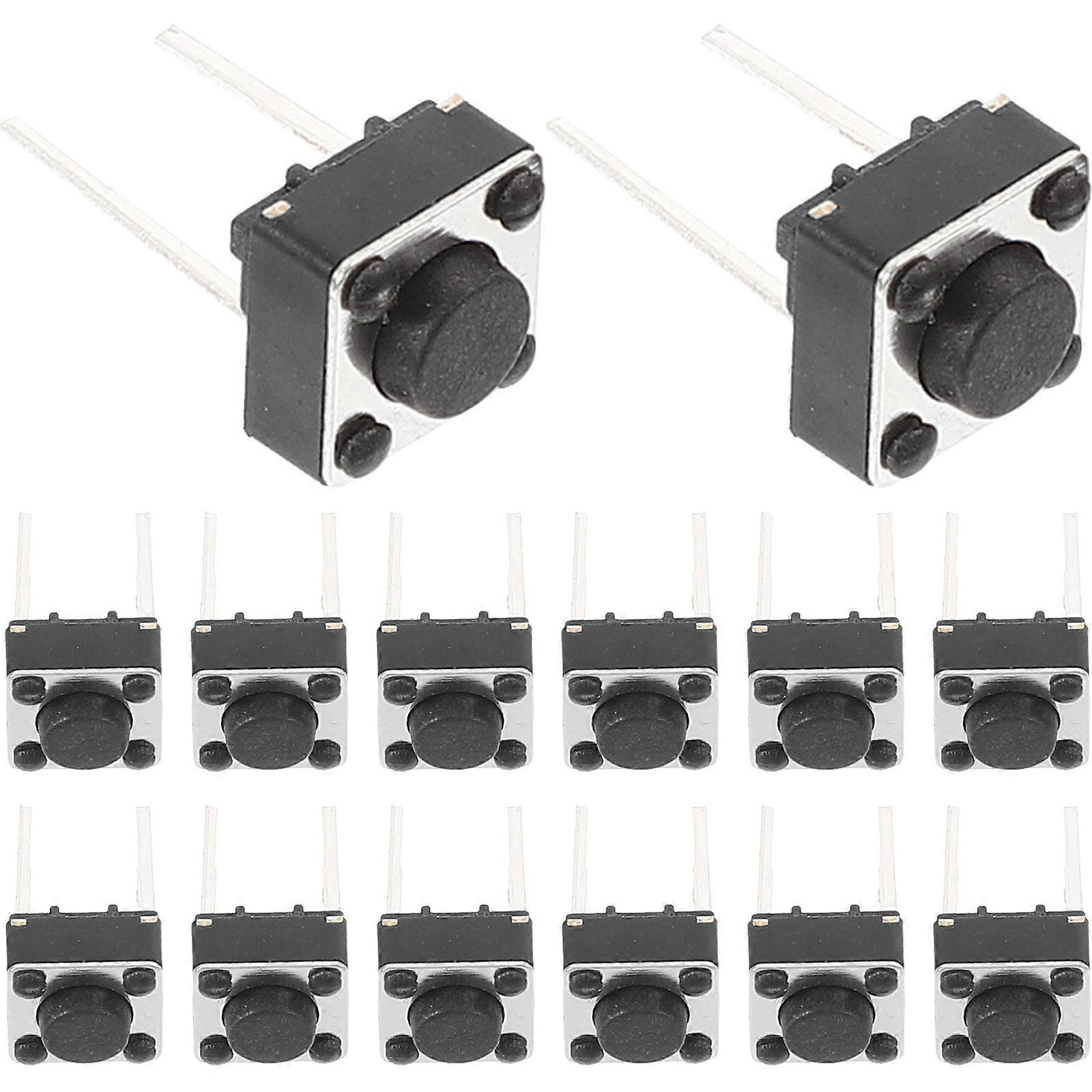 100 stücke Taktile Schalter Momentary Schalter Push Button Schalter Für Breadboard Pcb