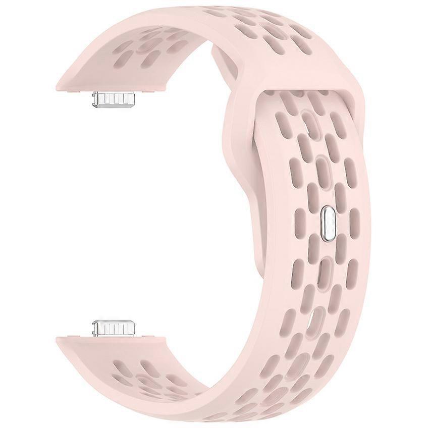 Watch Strap Mesh Reverse Buckle Watch Band for HUAWEI Watch Fit4/Watch Fit4 Pro/Watch Fit3 Light Pink