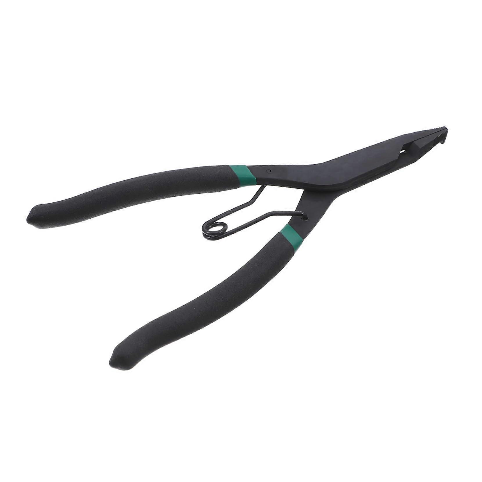Flat Circlip Pliers for Precise Removal and Installation of Snap Rings, Ergonomic Design for Gear and Mechanical Repairs