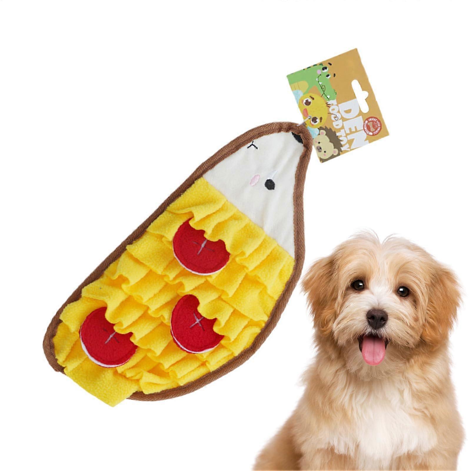 Snuffle Mat For Dogs - Interactive Sniffing And Slow-Feed Enrichment Toy For Mental Stimulation, Durable, Yellow