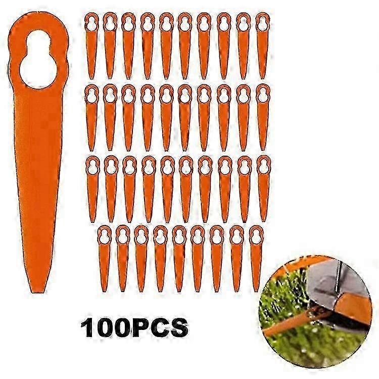 Replacement PolyCut 2-2 Cutting Blades for Stihl Lawn Mower 100pcs Pack Edition 0701