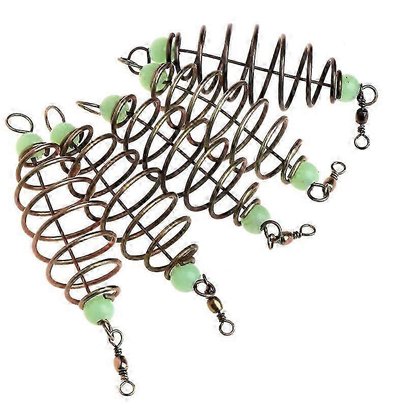 5 Teile / Satz Angelköder Federköder Inline Hanging Tackle Edelstahl Feeder SZRH A-D