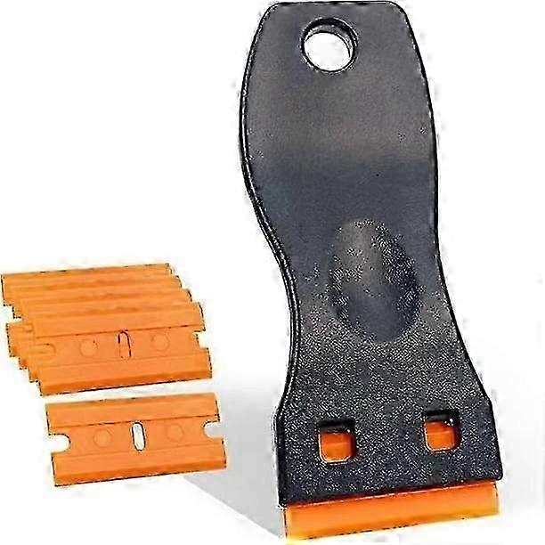 1pc Window & Ceramic Hob Scraper with 10 Spare Blades