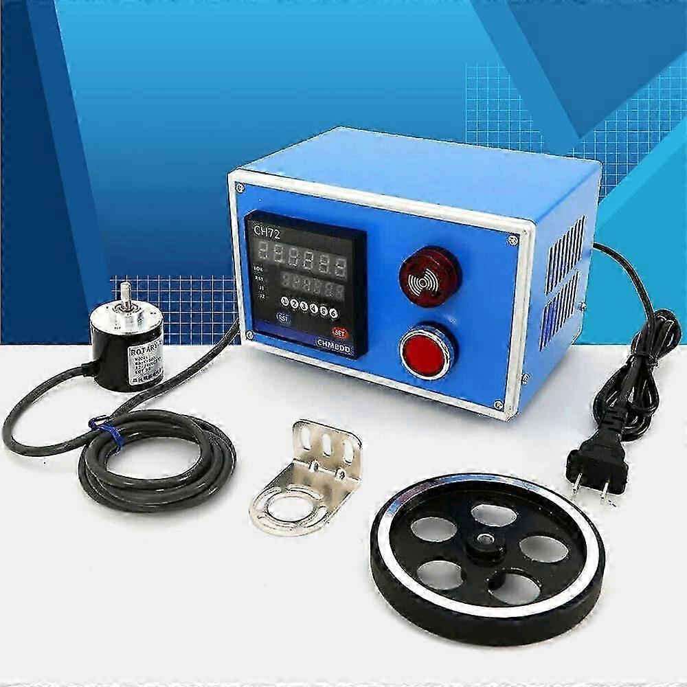 Handheld Roller Length Counter - Digital Encoder Measuring Instrument, Supports Meter/Feet Unit Switching, Suitable for Various Materials