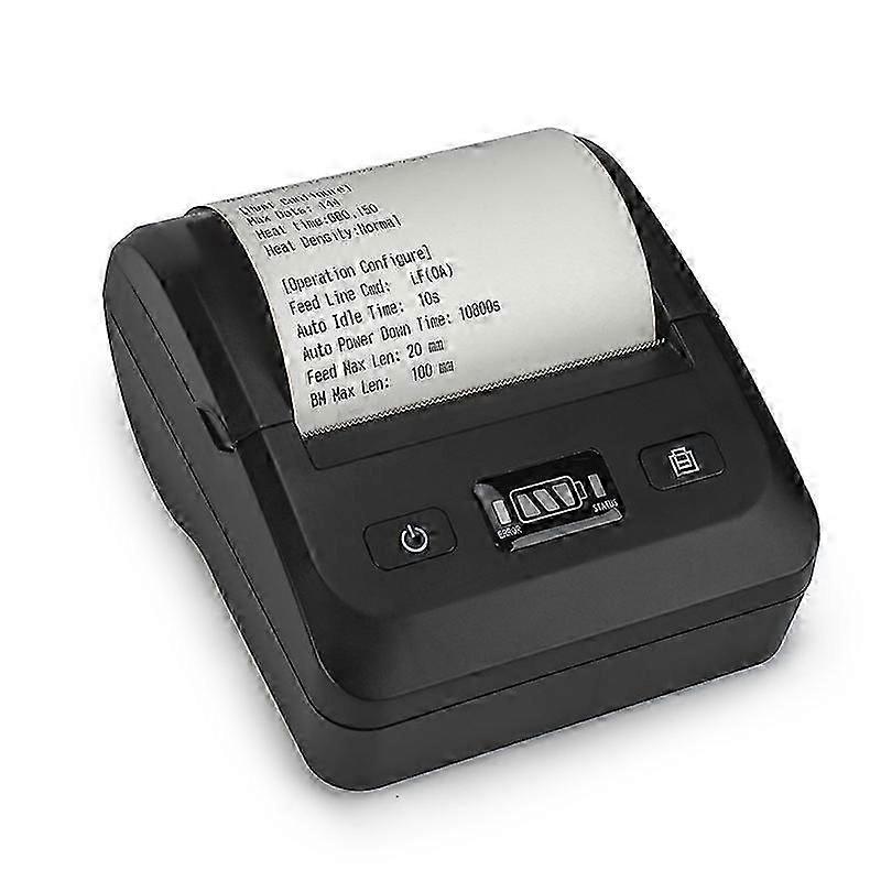 BT-802 80mm USB-C/Type-C + Bluetooth Portable Thermal Printer