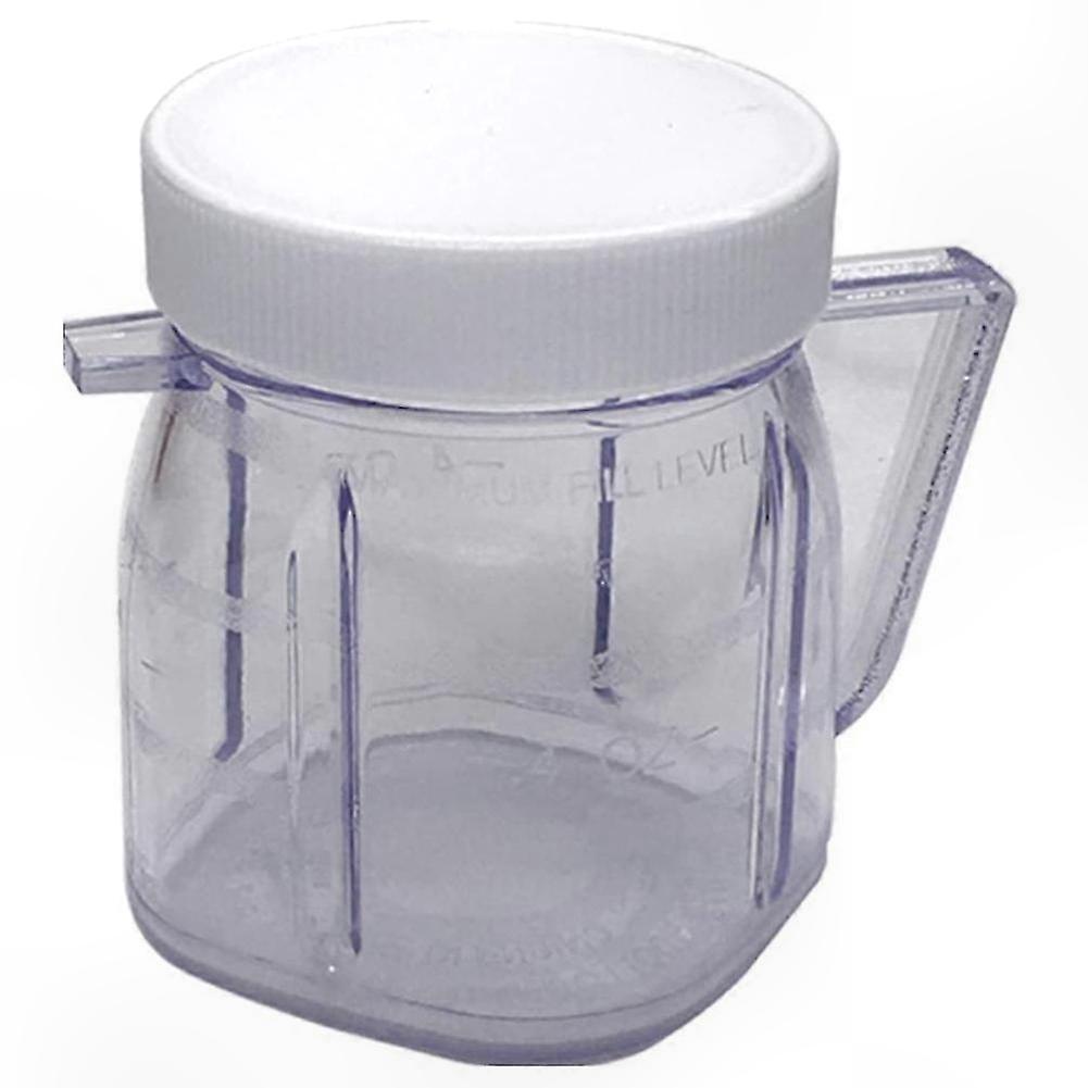 For Blender Replacement Parts, 4937 Mini Osterizer Blender Jar Accessory, Cup Mini Plastic Jars with Lids (1 Pack)