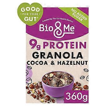 Bio&Me Cocoa & Hazelnut Protein Boosted Gut-Loving Granola 360g - 2 Pack