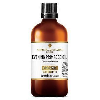 Amphora Aromatics Biologische Teunisbloemolie 100 ml - Verpakking van 4 stuks