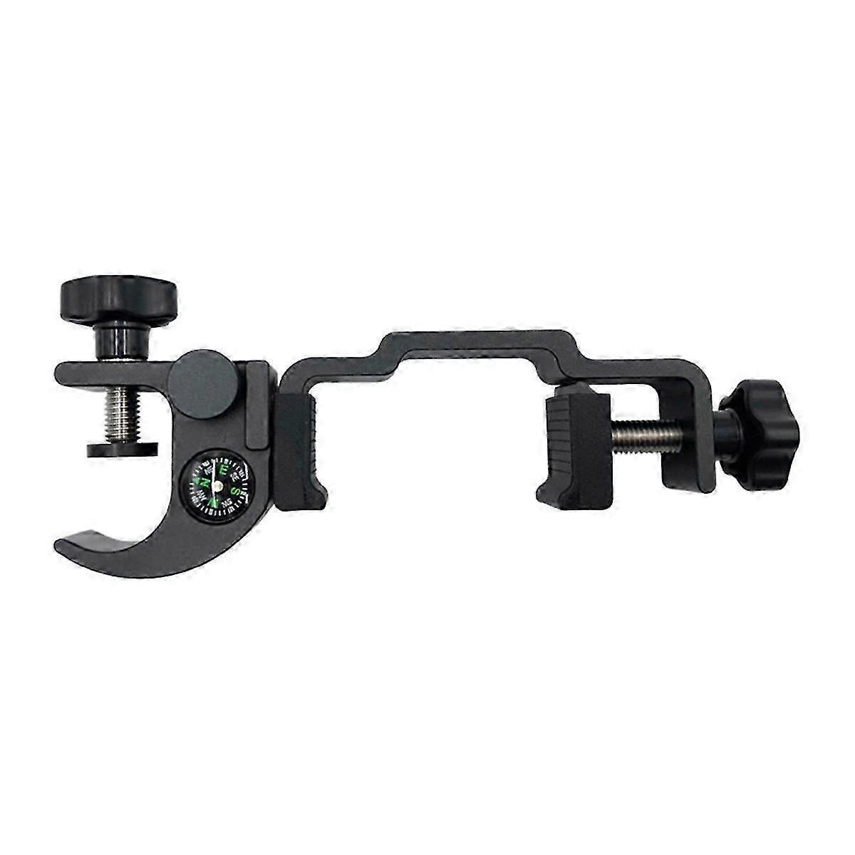 Resistant GNSS GPS Pole Clamp with Compass and Open Data Collector Cradle Pole Holder Mount