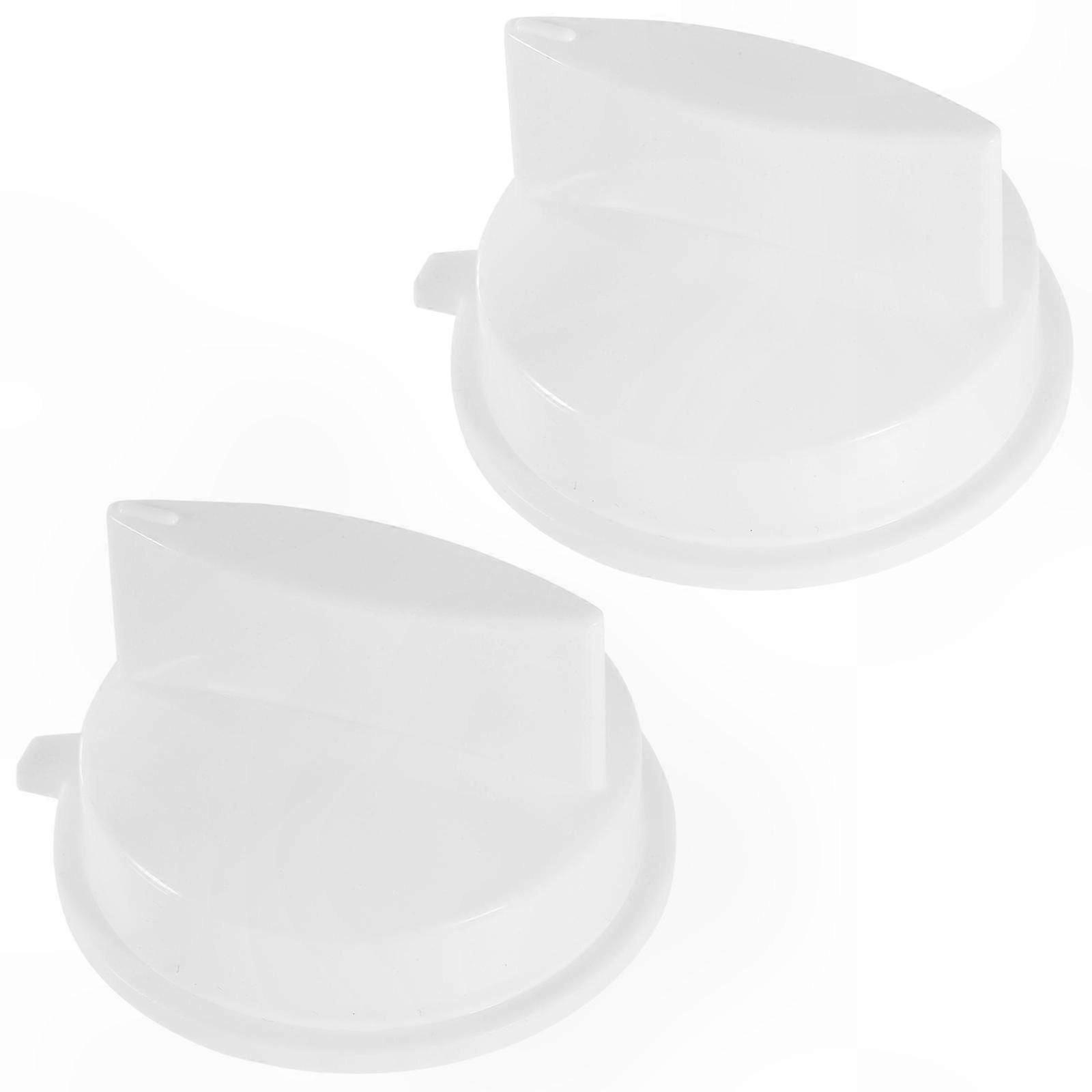 2-Pack Microwave Knobs for Timer Control and Function Selection Replacement Part for Ovens