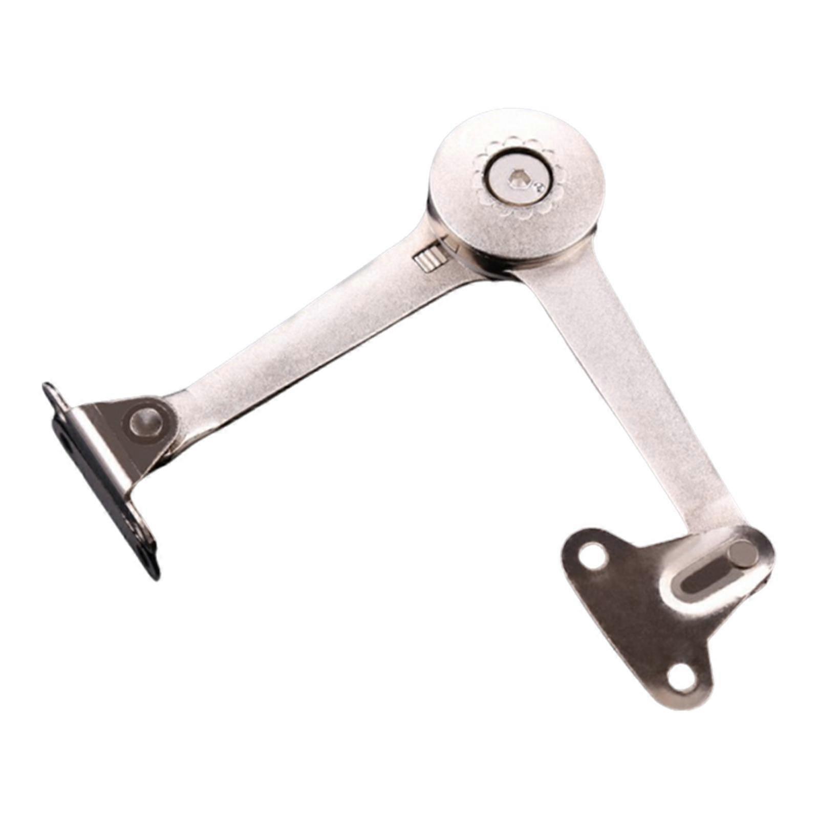 Lid Support Hinge Silent Hardware Lid Stay Hinge for Toybox Door Wardrobe