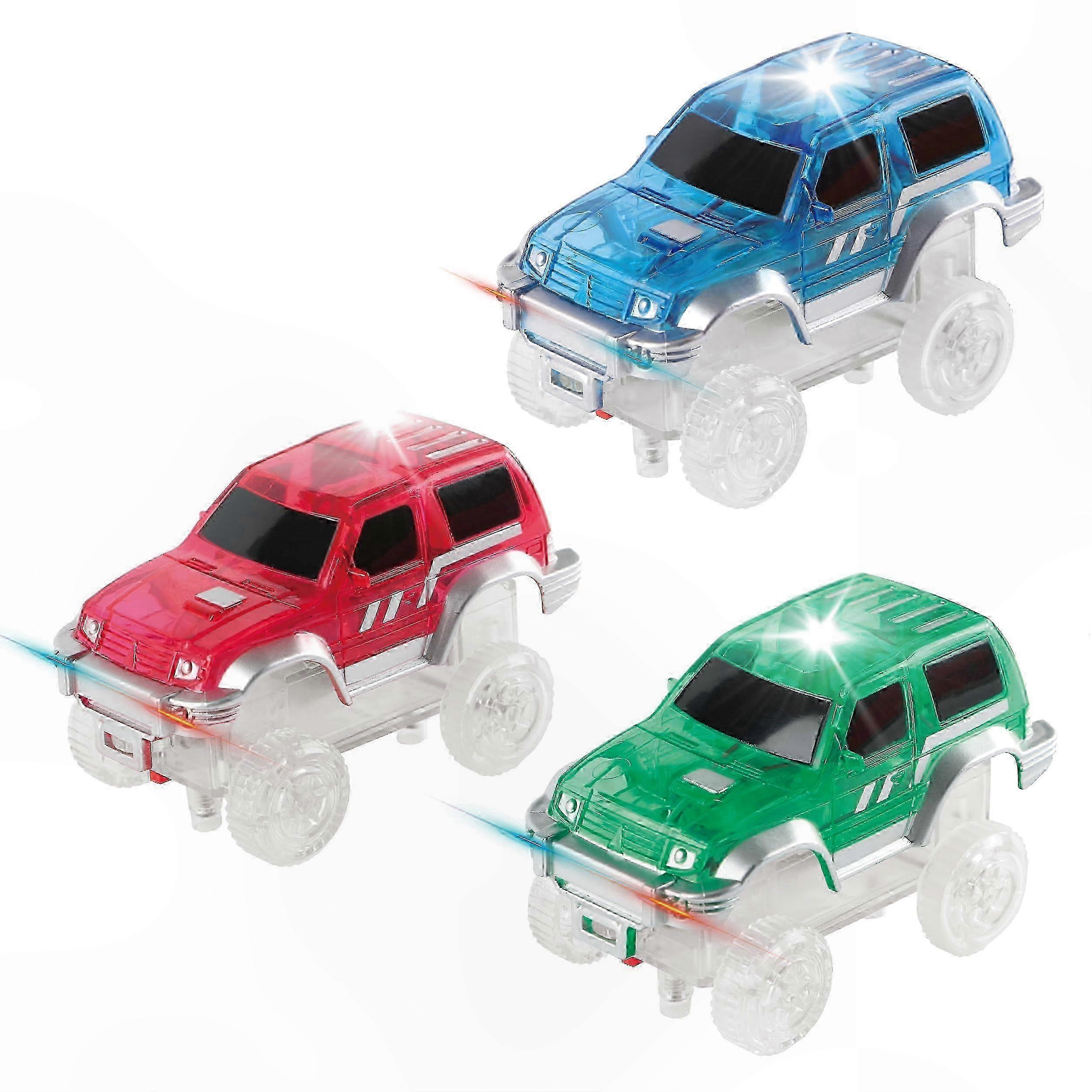 Magnetic Toy Car Set with Race Track Compatibility for Kids
