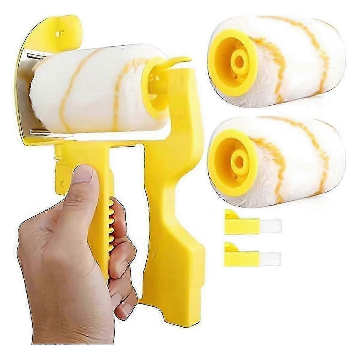 Painting Trimmer Edger Tools for High Ceilings with Edger Paint Brush Kit, for Trim Corner Painting Cut in Tool Style 2