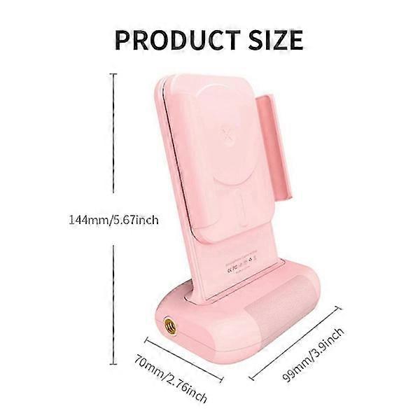 Bluetooth Selfie Stick with Remote Control Anti pink
