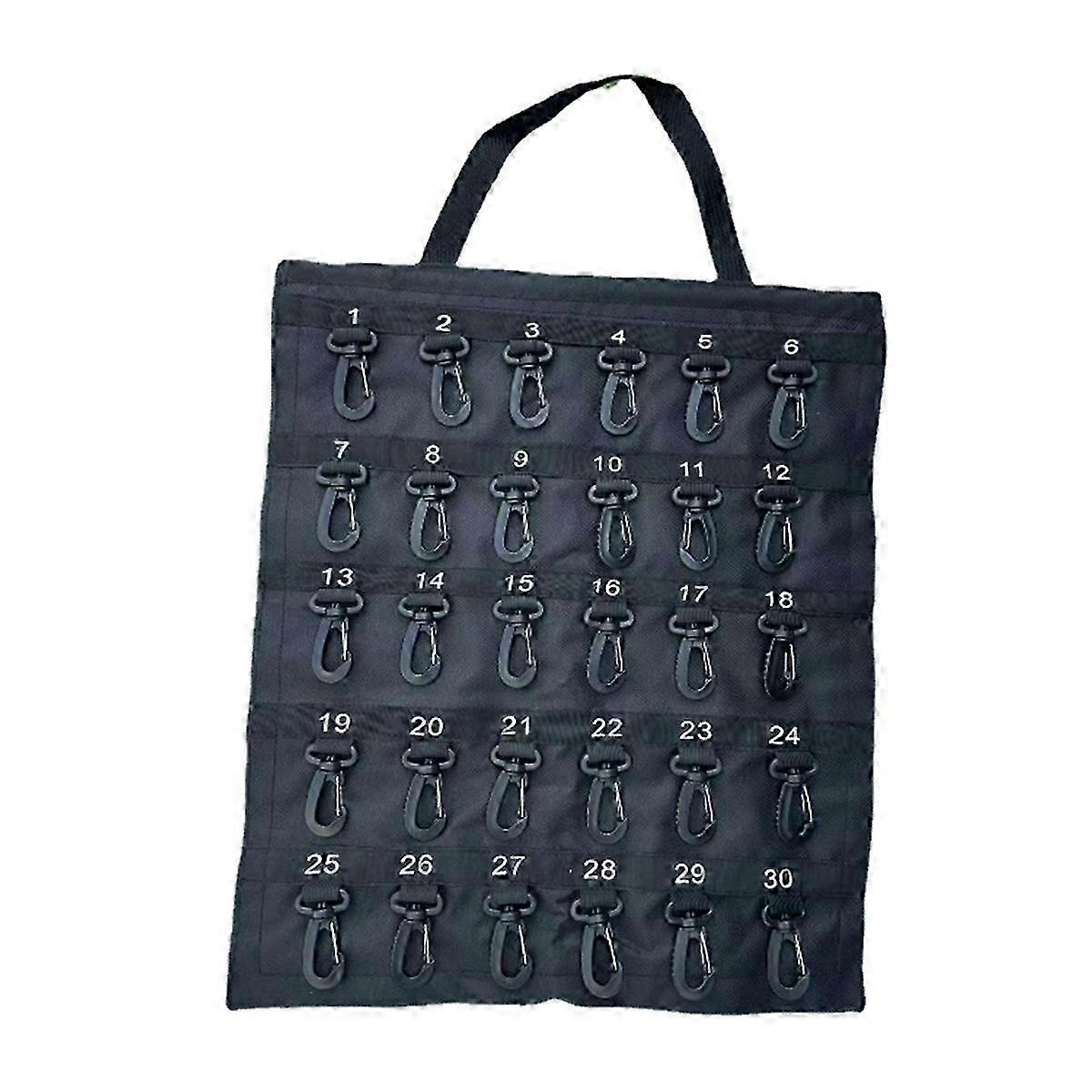 Versatile Roll-Up Key Storage Box, Portable Storage Box