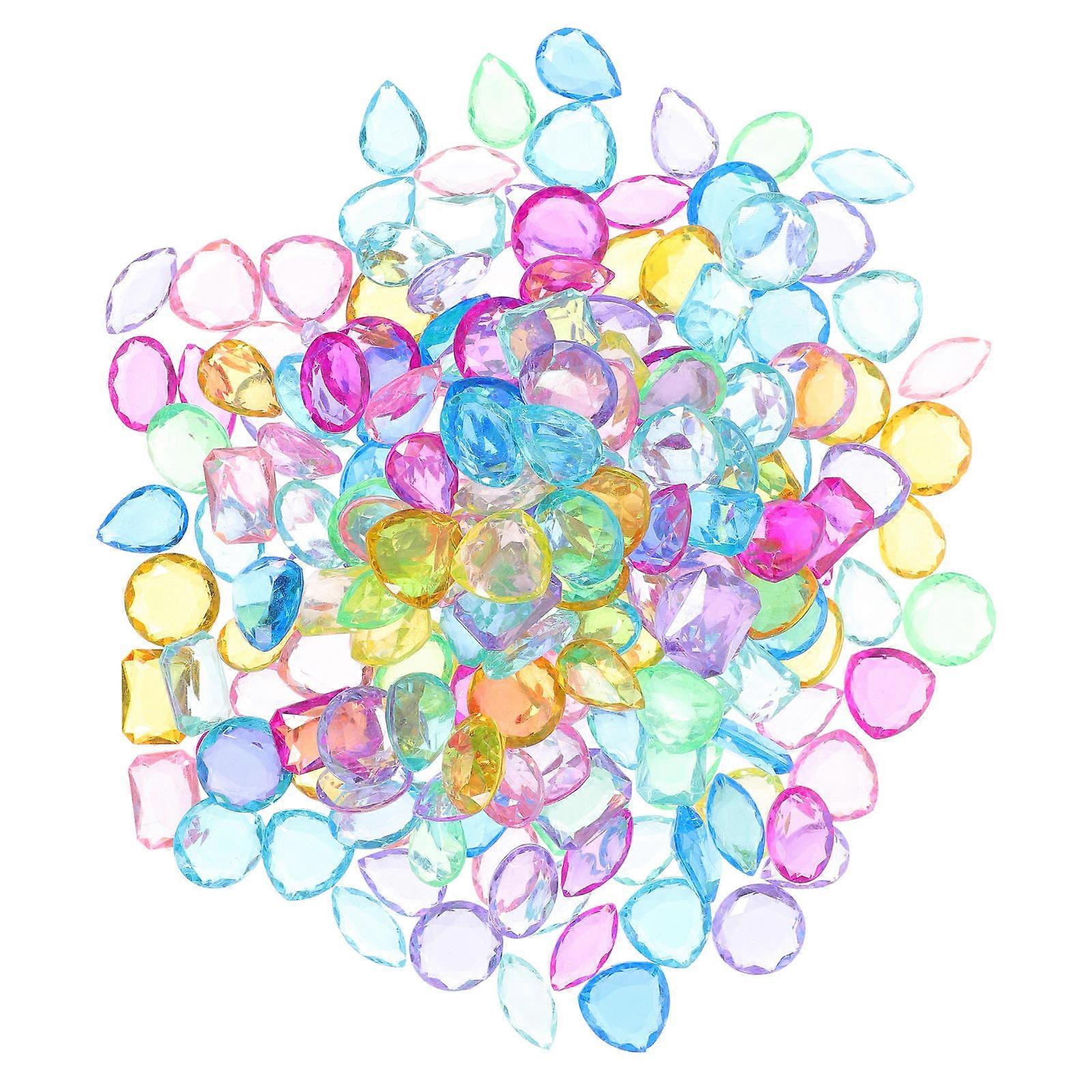 Simulated Gems Vase Filler for Decoration 1 Bag of Resin Decorative Gems