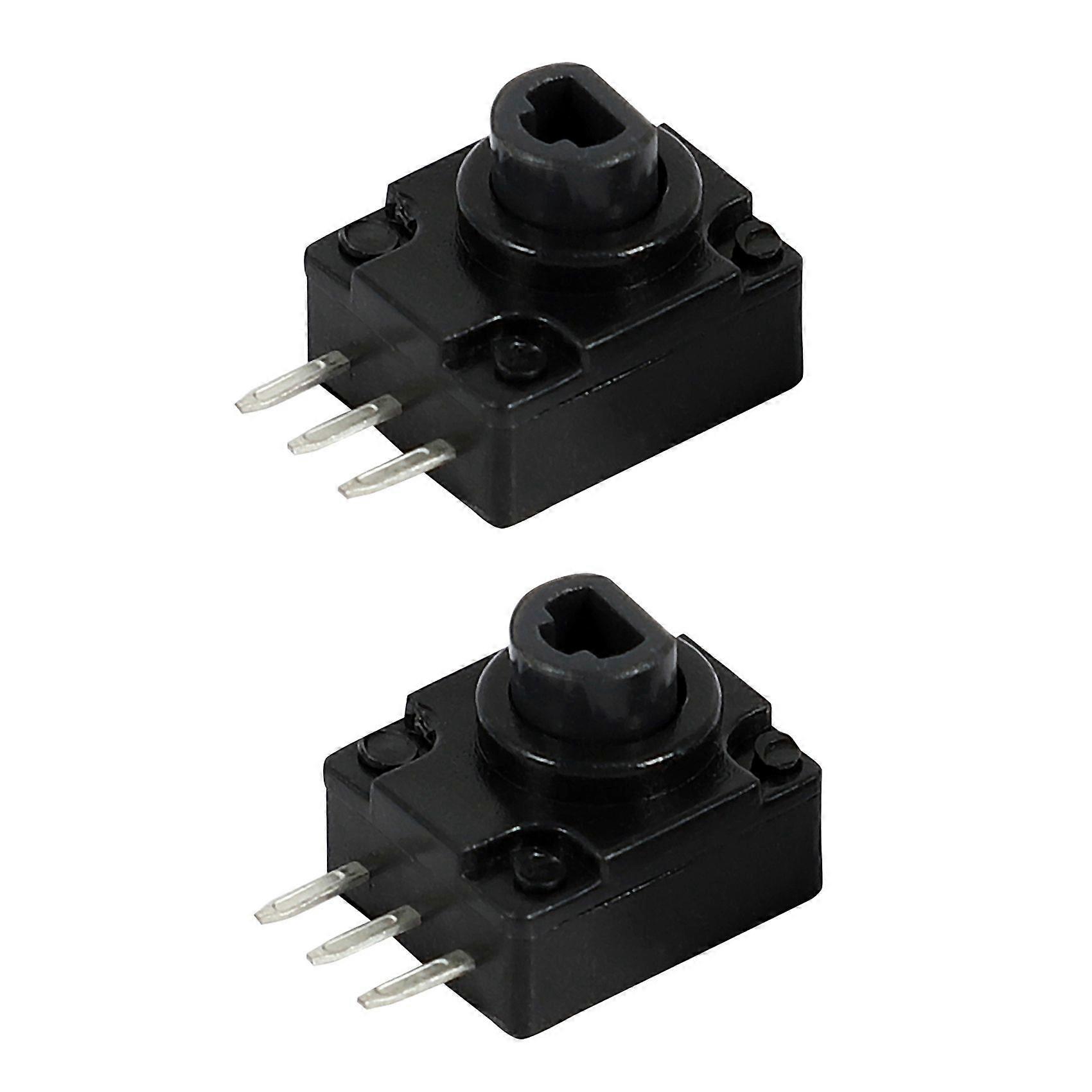 1 Set 2Pcs Black Replacement Repair Parts /Rt Button Keypad For 360 Controller