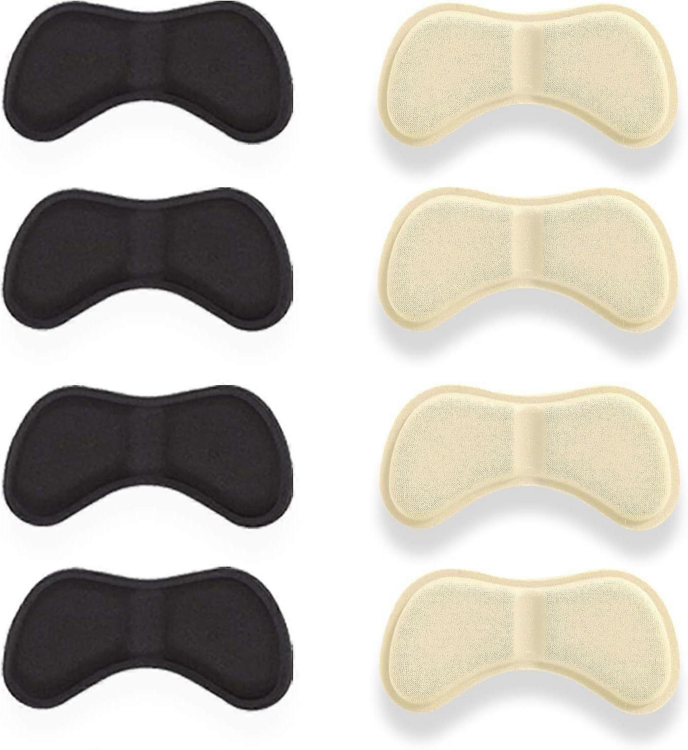 Heel pads for shoes that are too big, 4 pairs of heel protectors for shoes,