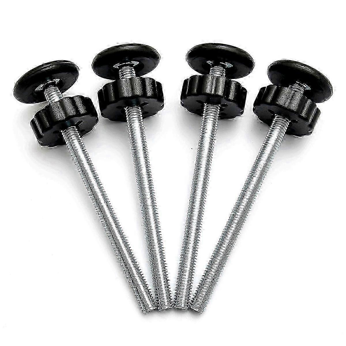 4Pcs M8 Threaded Spindle Rod for Baby Gates, Universal Replacement Bolt for Pressure Mount Systems