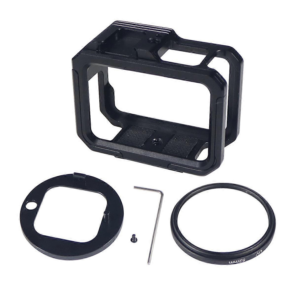 For 13 12 9 Camera Frame Metal Cage with Cold Shoe Mount Magnetic Foldable Adapter Bracket for 11