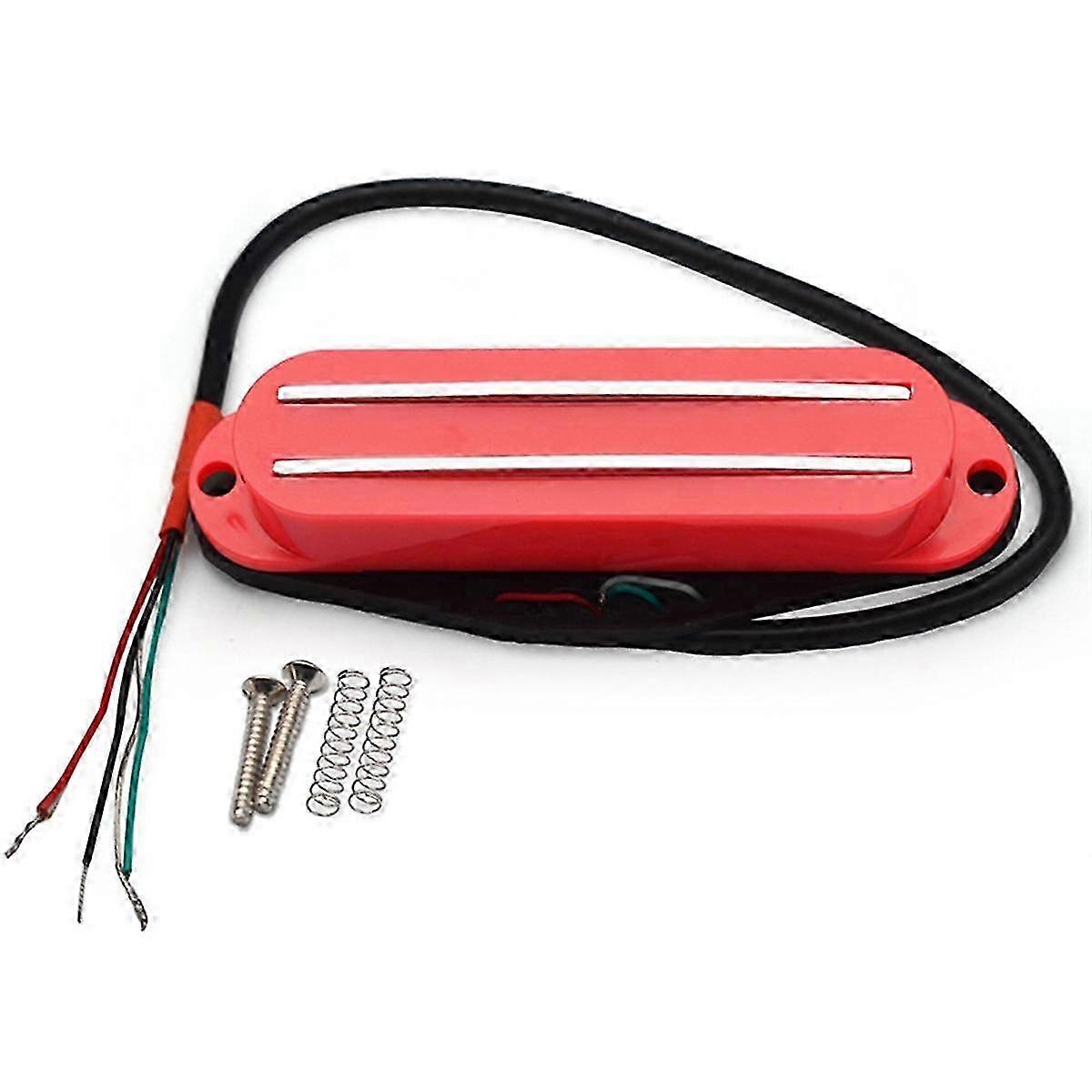 Pink Humbuckers Single Coil Pickups - Electric Guitar Pickups for Single Size Instruments