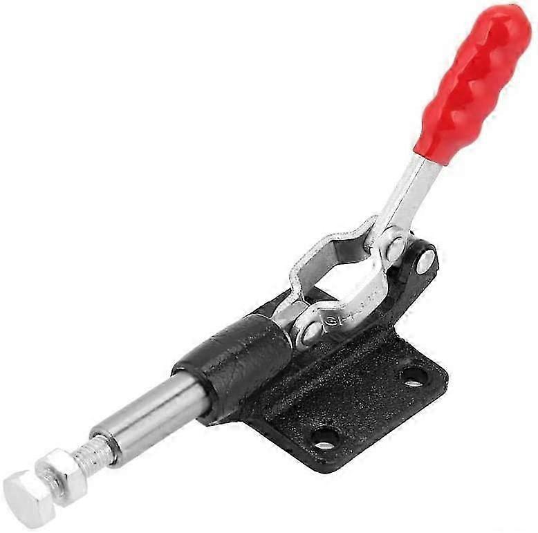 Heavy-Duty Toggle Clamp with Push-Pull Latch for Secure Workholding in UK DIY Workshops and Garages