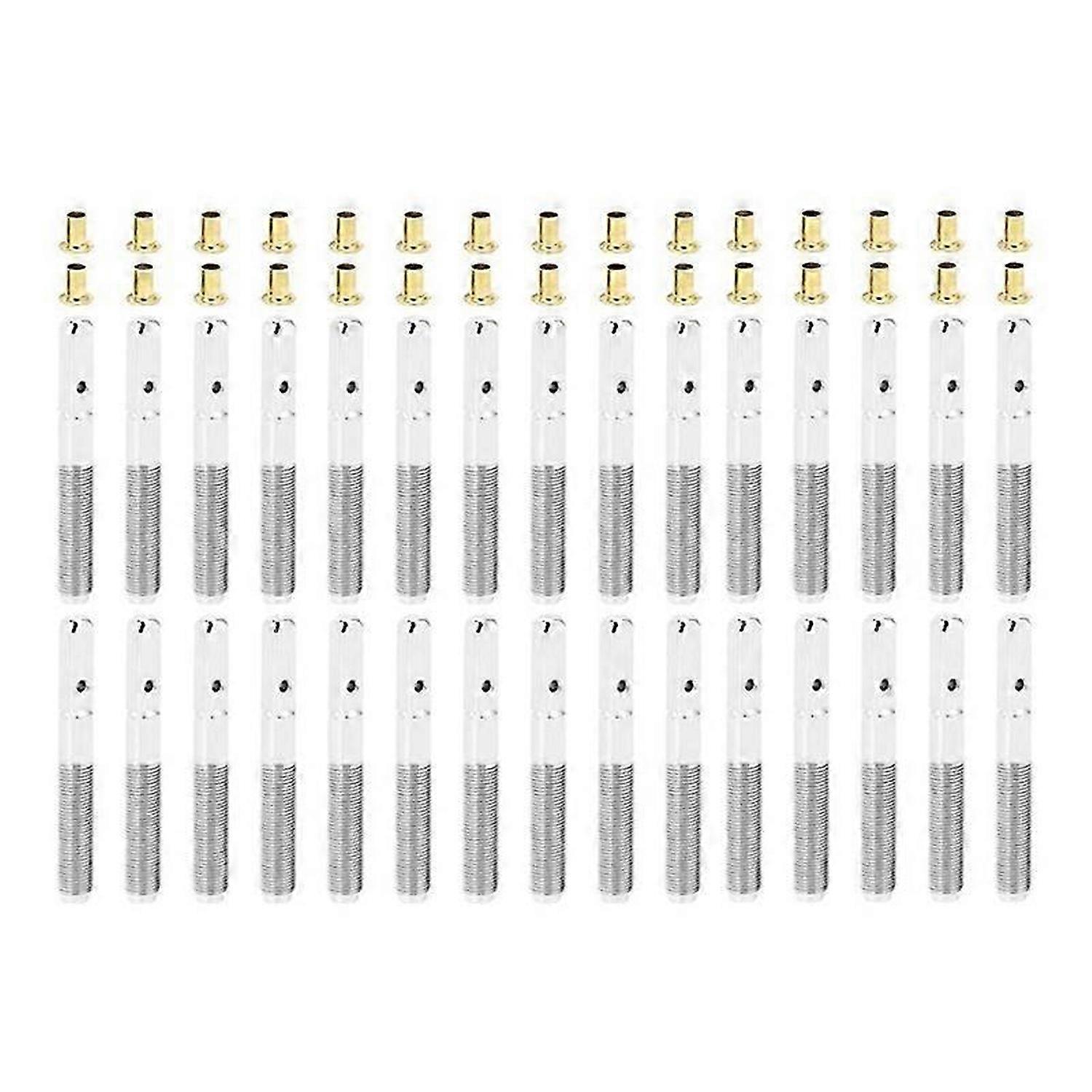 30Pcs Tuning Pin Nails with Brass Rivets Set