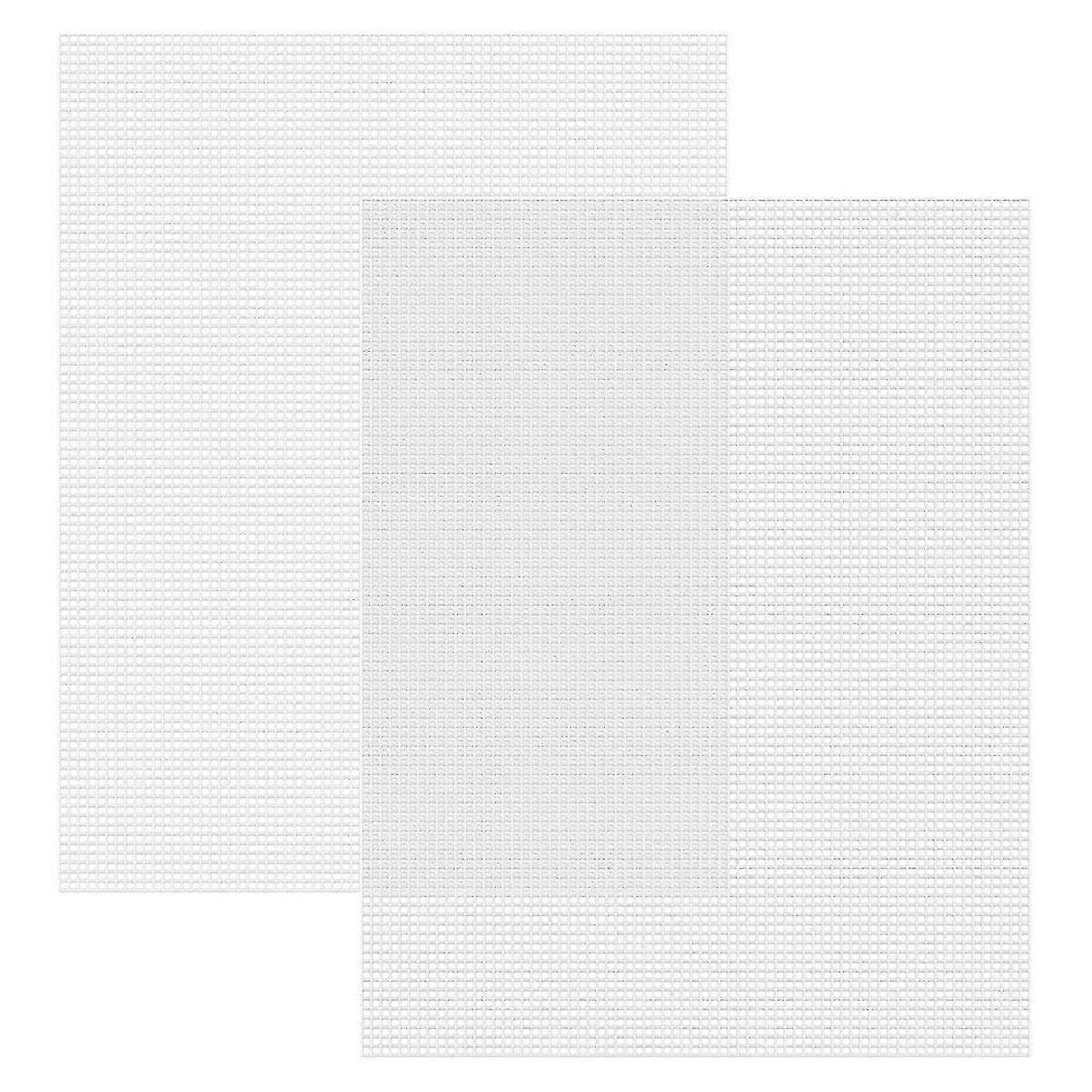 7 Count Plastic Mesh Canvas Sheets for Embroidery, Acrylic Yarn Crafting,Crochet Projects and Make Aquarium Dividers