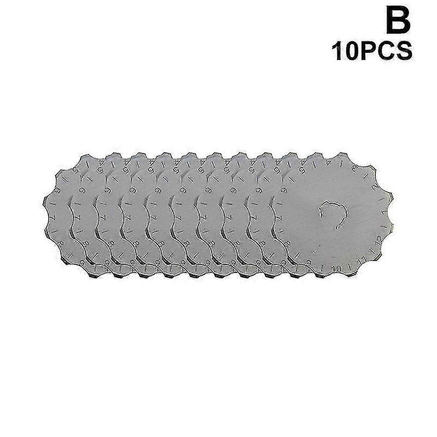 10 units/set 45mm rotation cutting machine leather sewing bladeC)