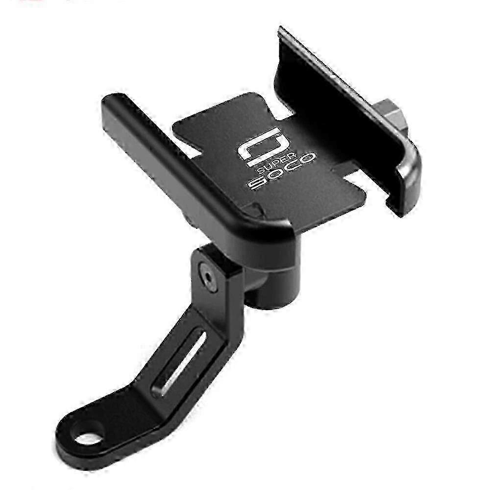 2019-2022 Super Soco Cpx Cux Tc 50/Max Wanderer Ts Tsx 1500 Motorcycle with CNC Handlebar and Phone Bracket GPS Stand Holder