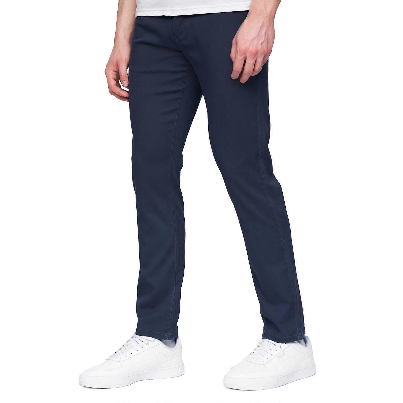 Henleys Visit Chinos Blue