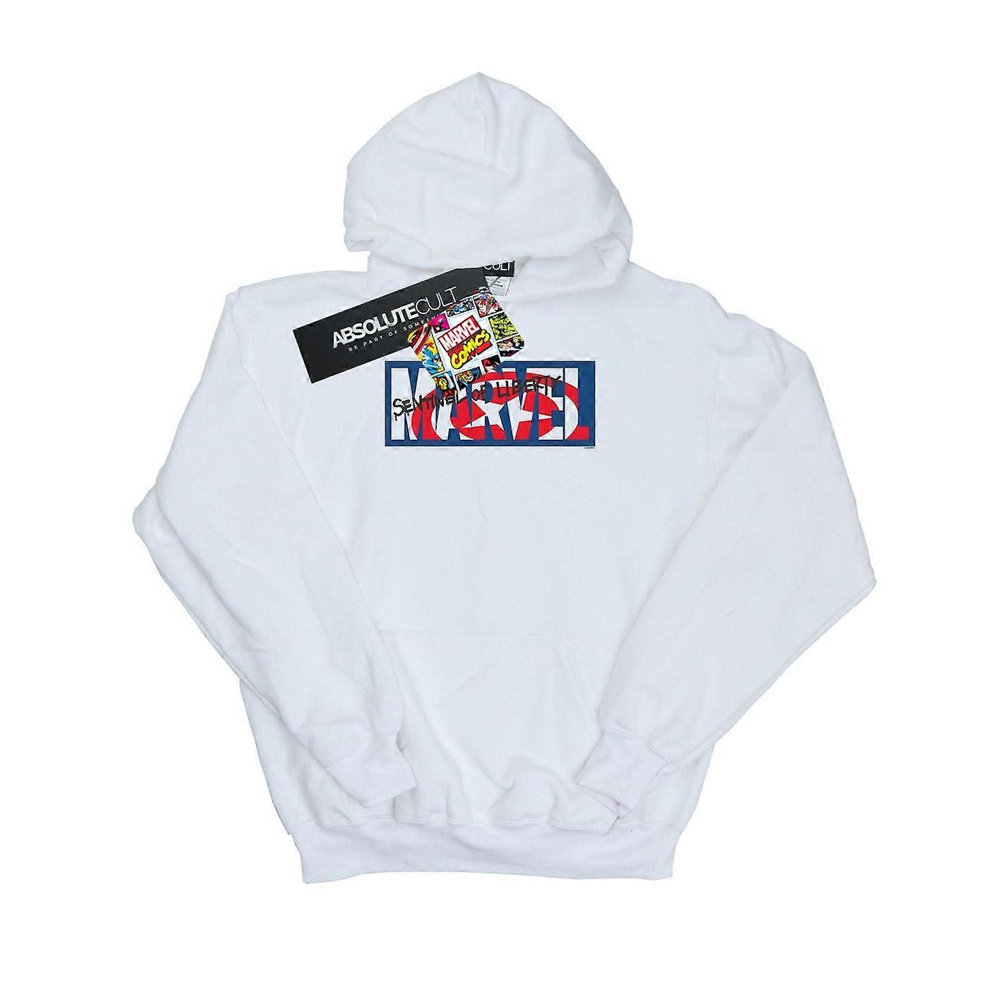 Marvel Comics Boys Sentinel av Liberty logo Hettegenser
