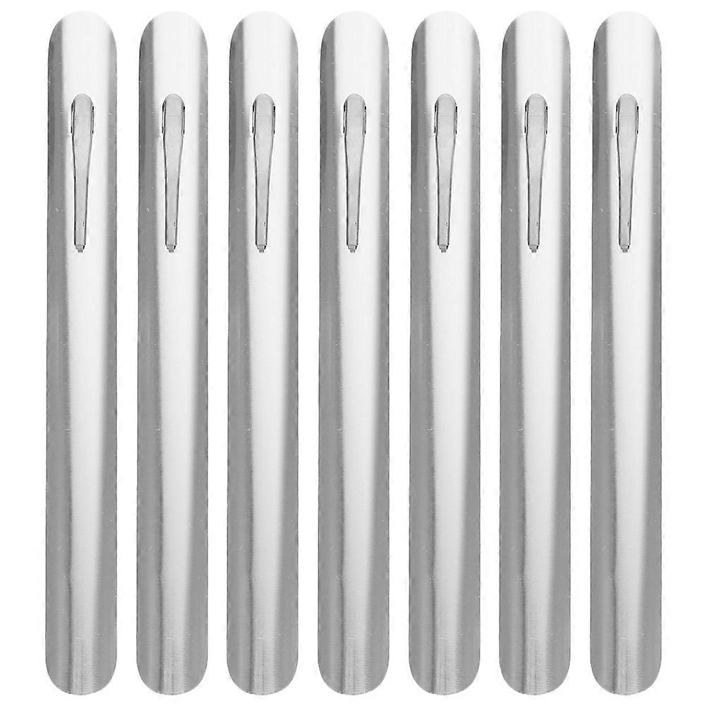 Metal Crumb For Servers And Household Users Lightweight Silver Food Debris Removal Tool 7Pcs
