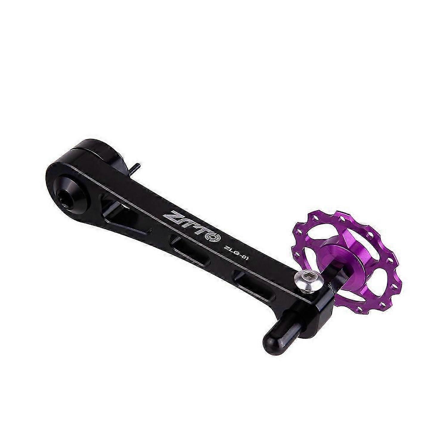 Bicycle Single Speed Chain Tensioner with Adjustable Wheel