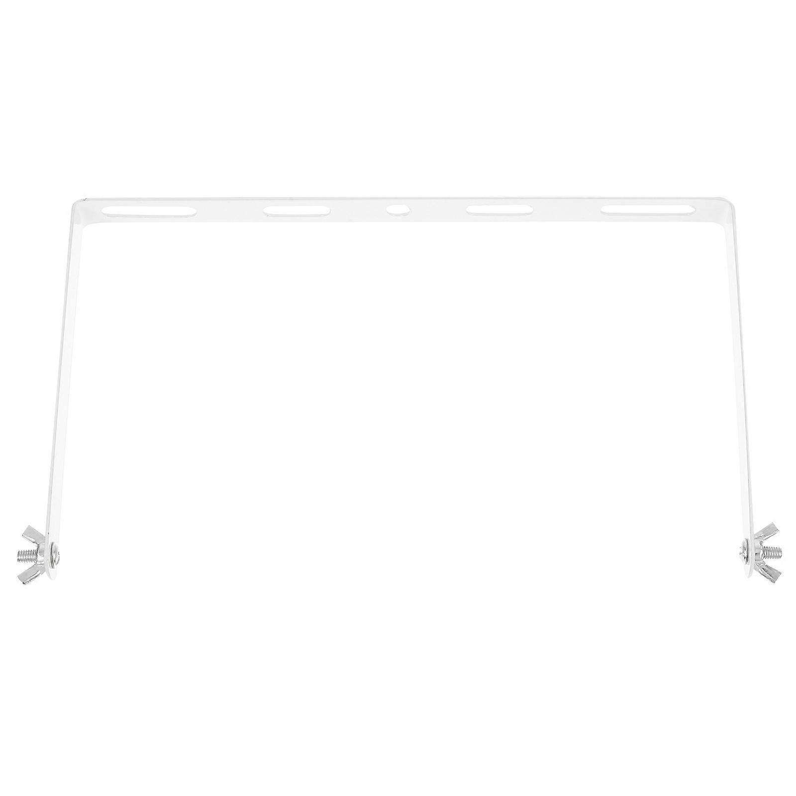 Solar Module Bracket Solar Panel Bracket Base Installation Outdoor White Iron Support 1 Set