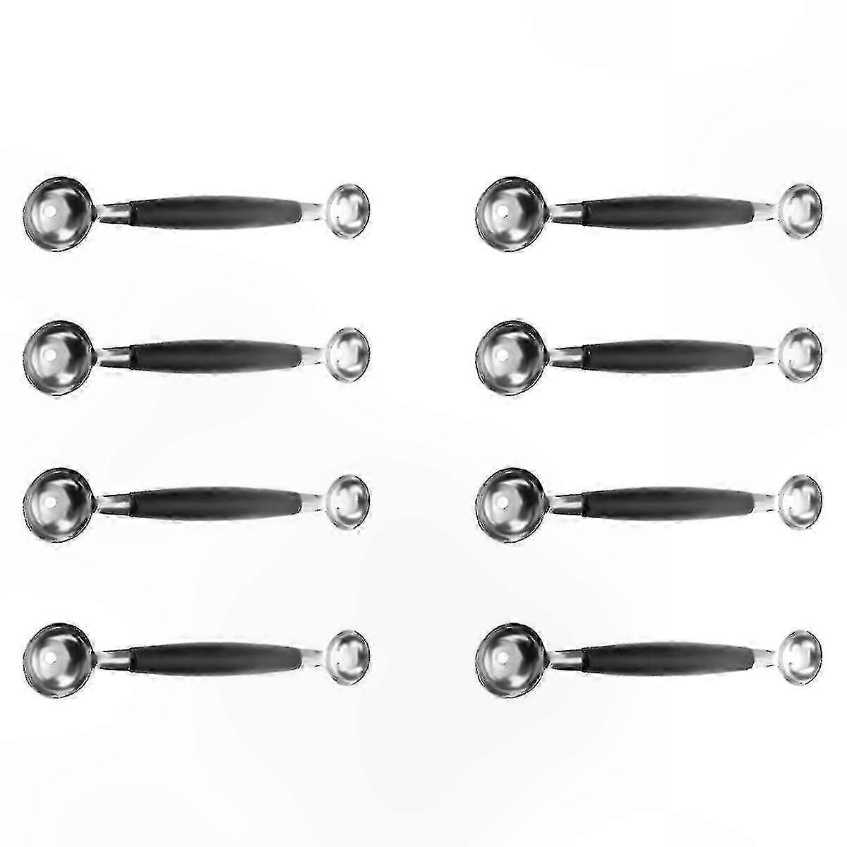 8x مزدوجة نهاية الفاكهة الآيس كريم الكرة ملعقة البطيخ بالر باريسيان سكوب 30mm