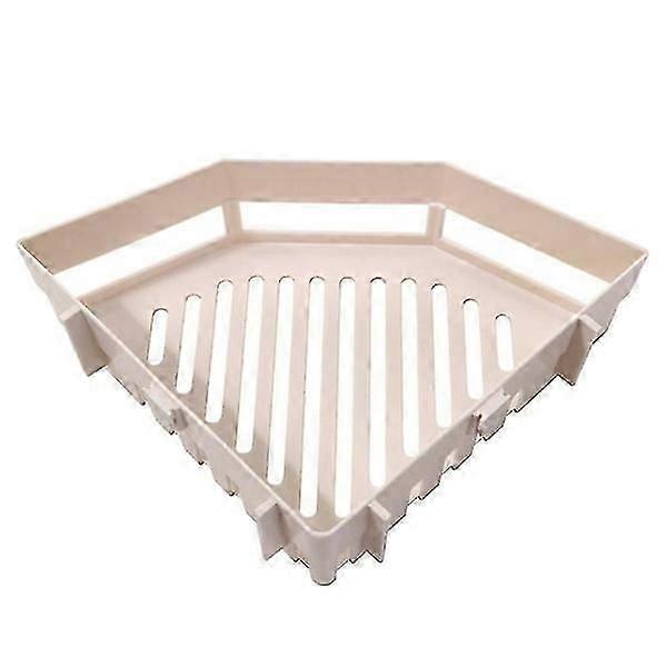 Sømløs trekant baderomshylle rosa