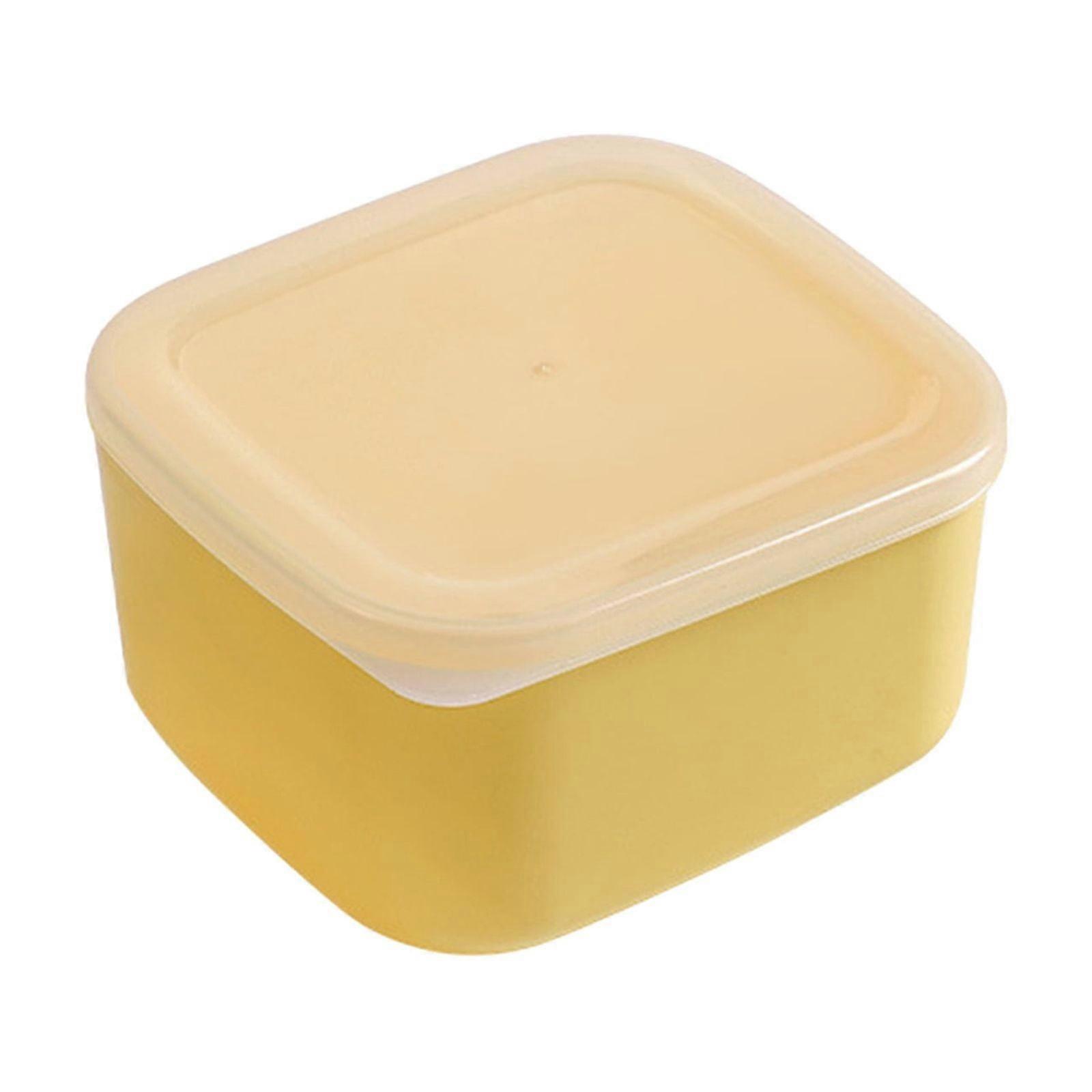Cheese Holder Airtight Sliced Cheese Container with Lid Plastic Refrigerator Storage Box for Cheese Vegetables Fruits