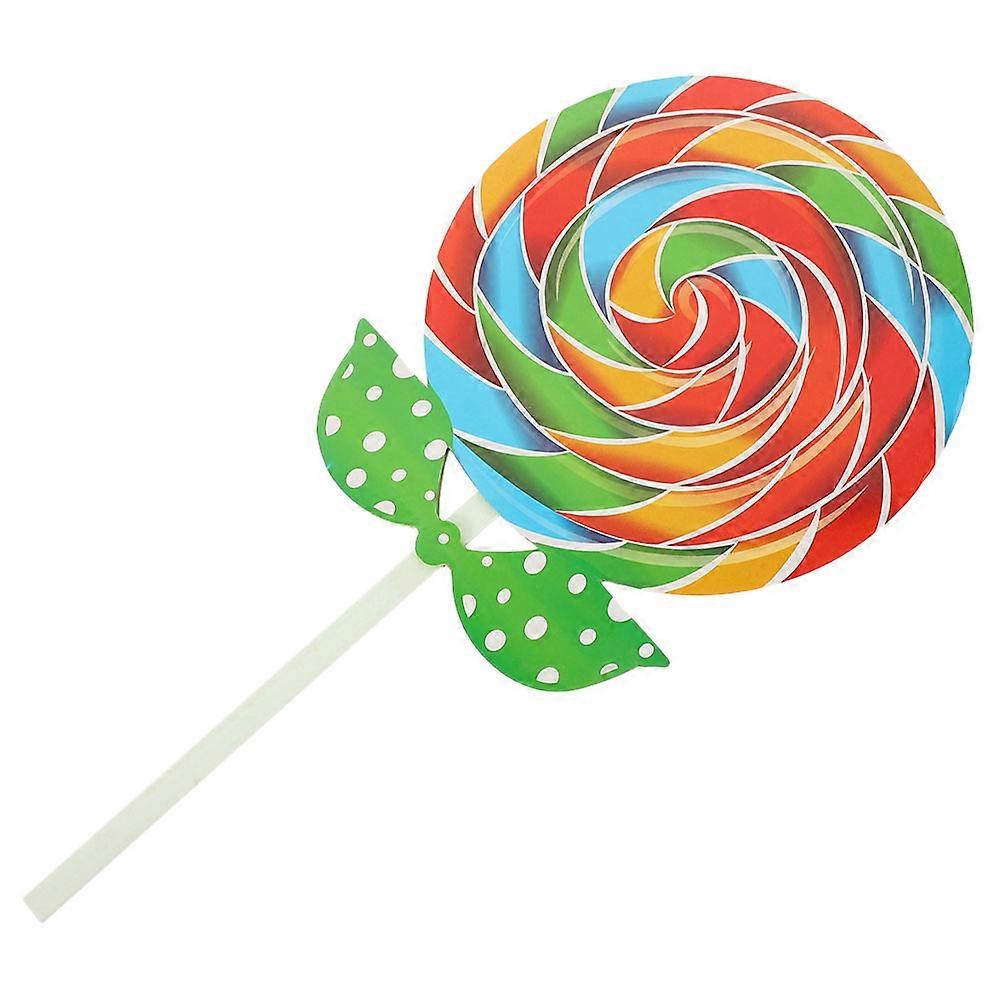 Fake Candy Lollipop Prop Decoration for Decor 4Pcs Multi Colored