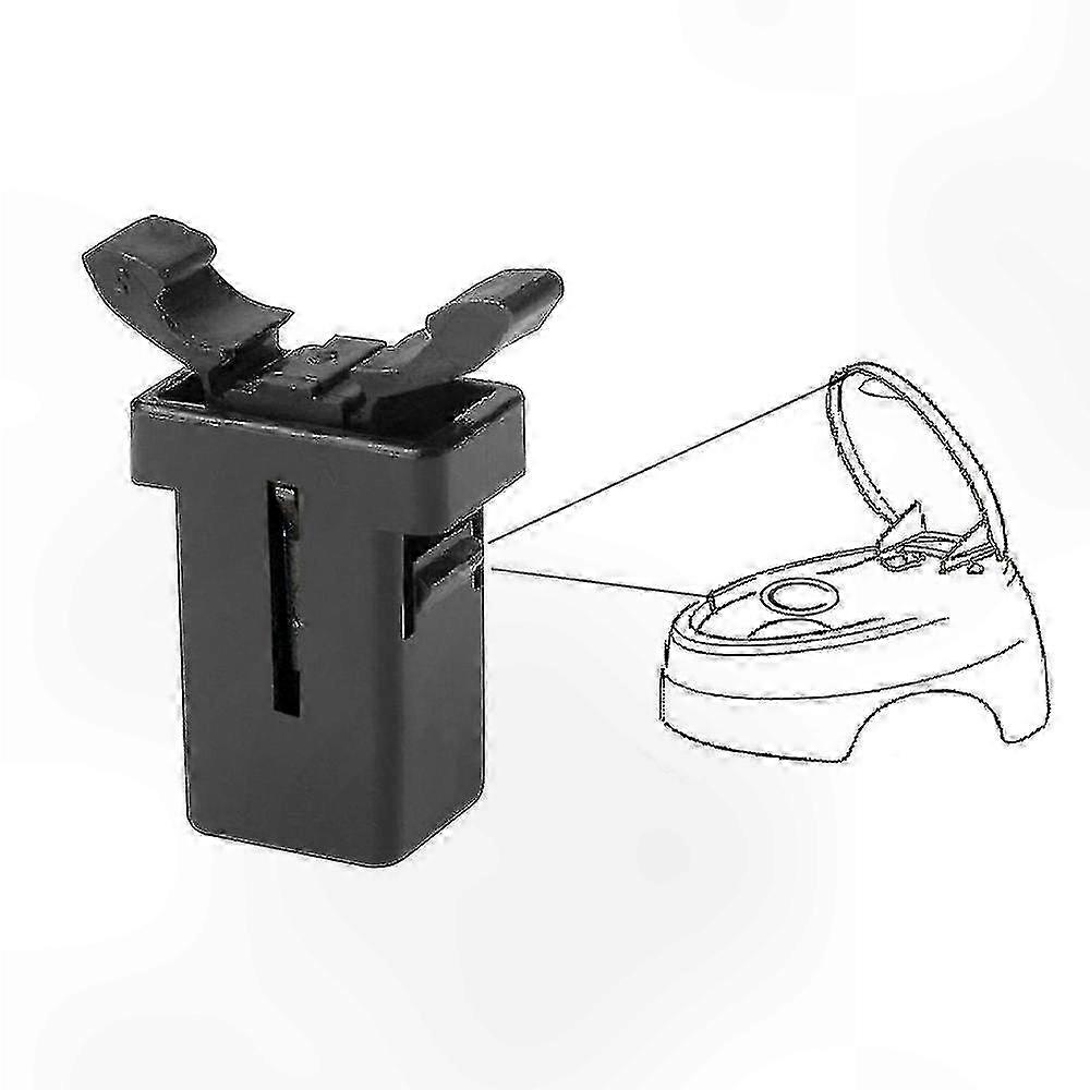 2-Pack Replacement Lock Catch for Touch Lid Trash Cans - Spare Repair Clips for Waste Bins