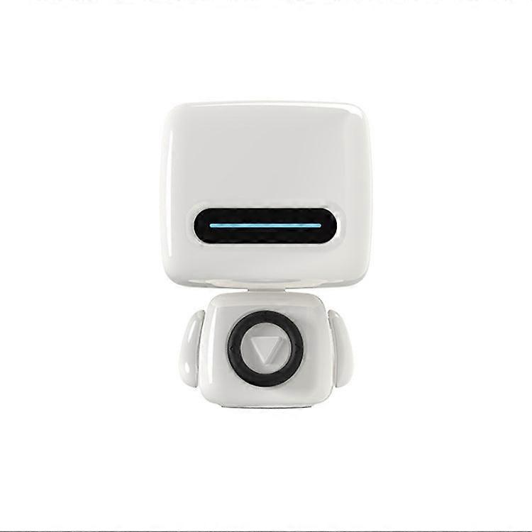 Mini Robot Style Bluetooth Speaker Portable 8 9 Hr Playtime Built In Mic & Lanyard White Home Speakers & Subwoofers