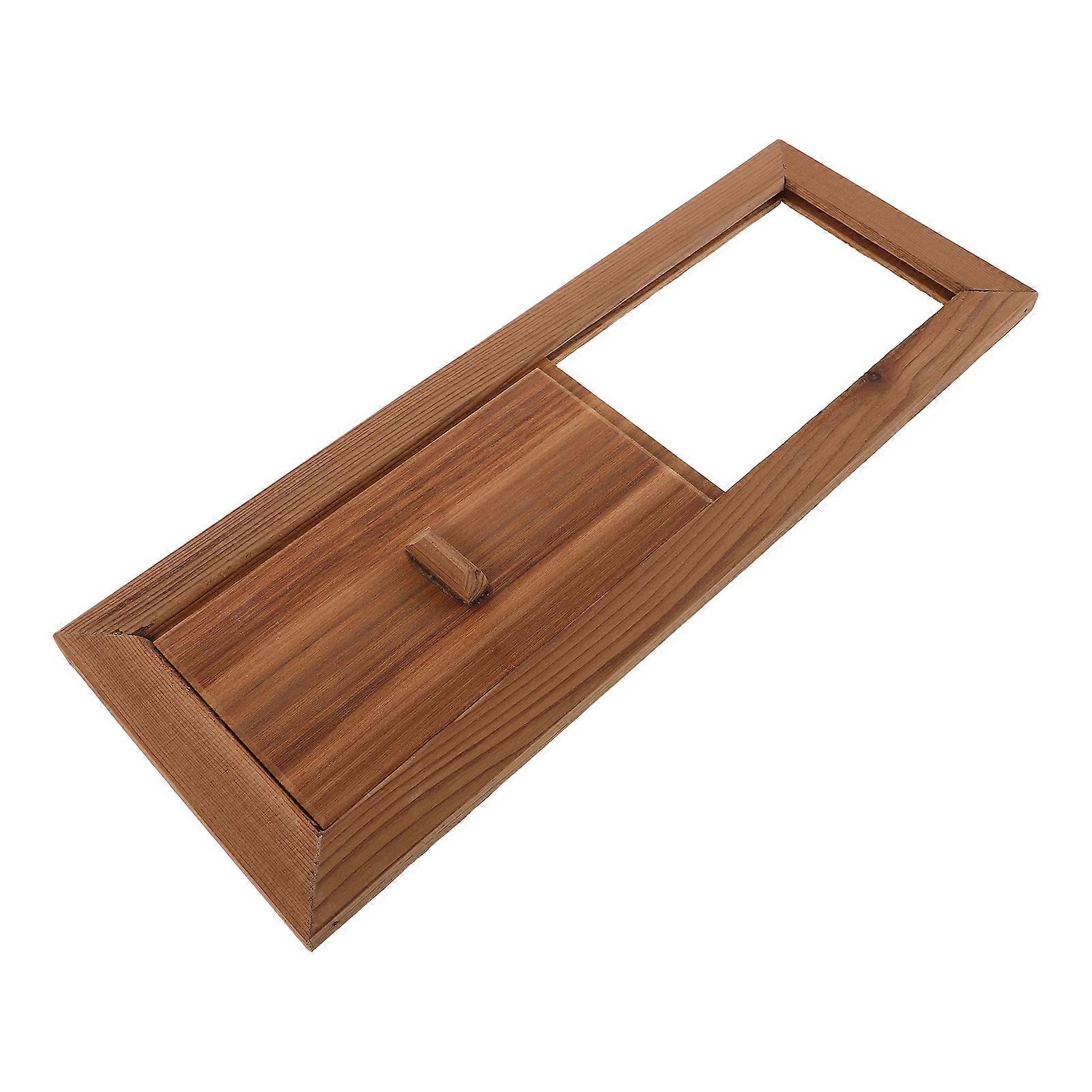 Ventilation Window Set For Sauna Room Enhancing Air Circulation 3Pcs Sleek Design Suitable For Indoor Use