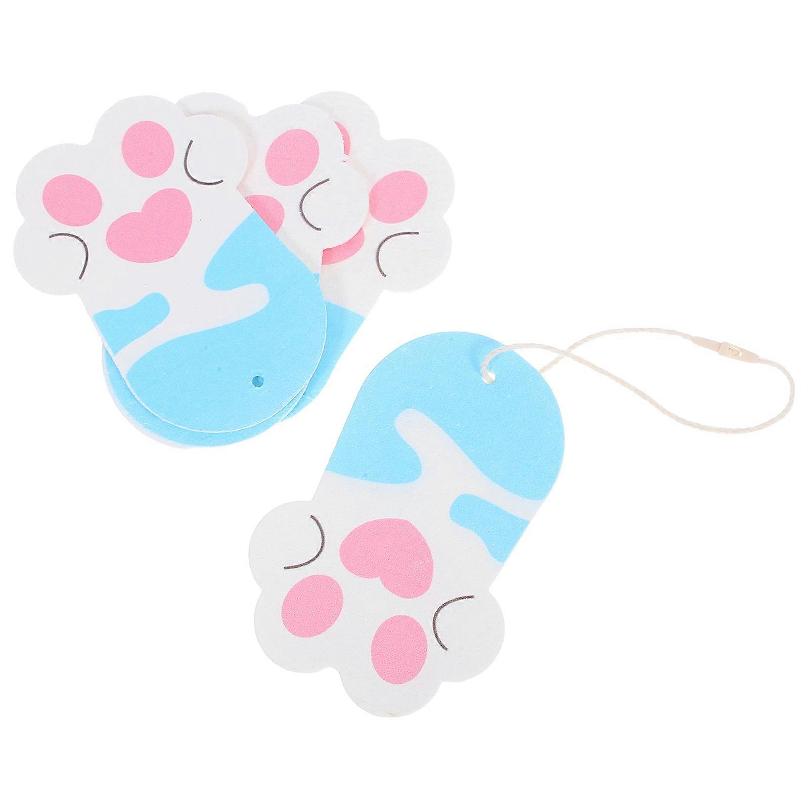 Kitchen Sponge Dishwasher Sponge Cute Cat Paw for Cleaning 20Pcs