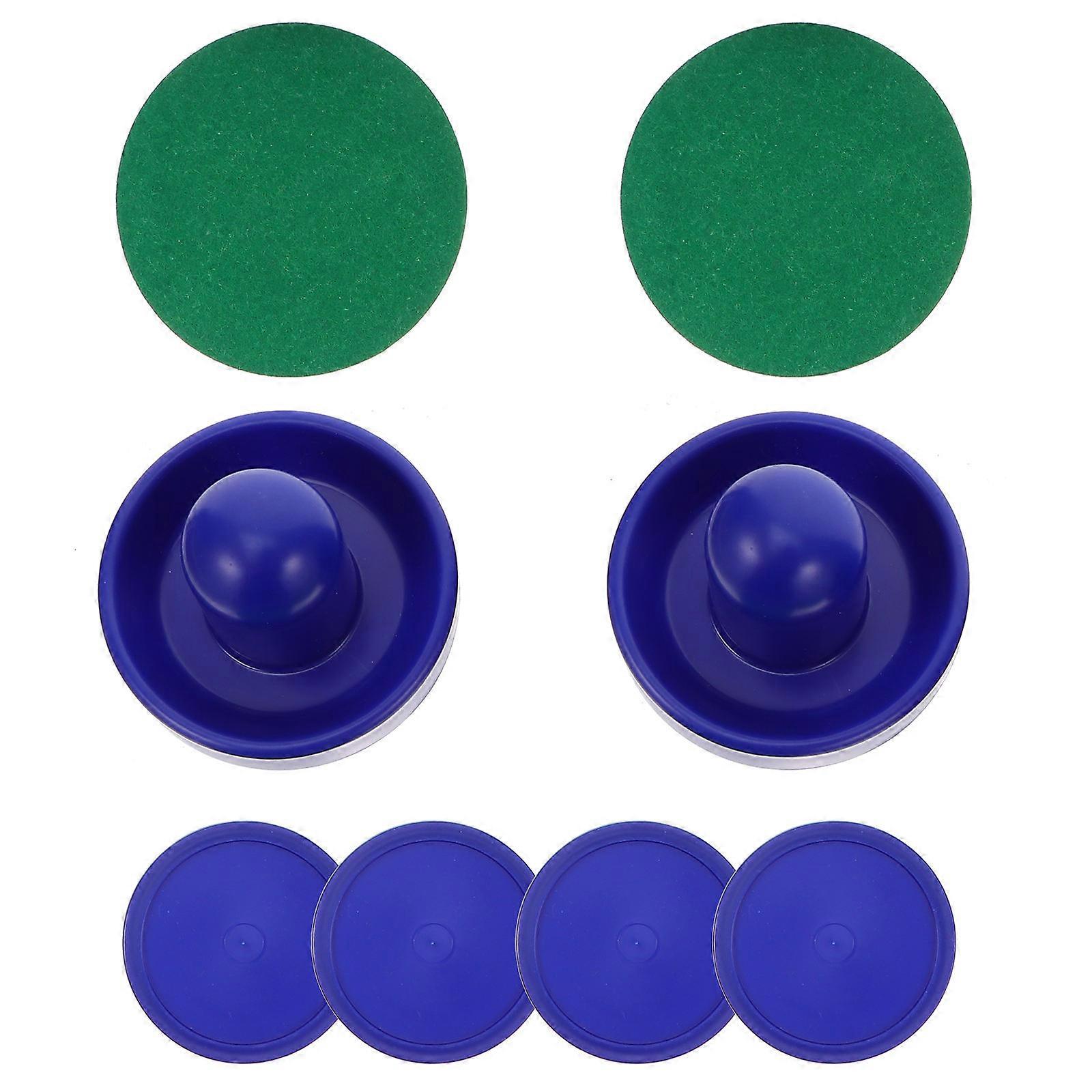 Air Hockey Pucks And Pushers For Gamers Round Comfortable Feel 1 Set