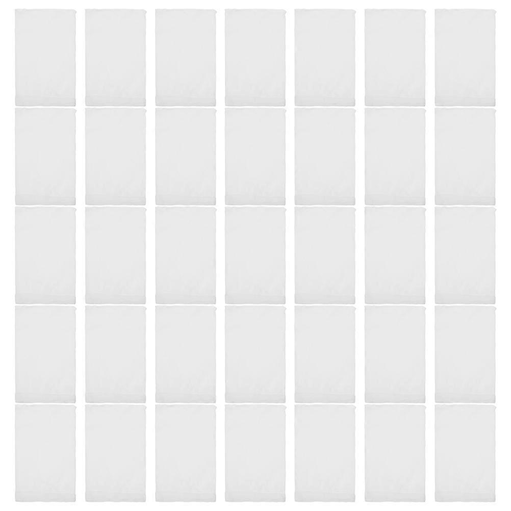 Pool Filter Socks for Skimmer Basket Reusable Cleaning White Nylon 100Pcs